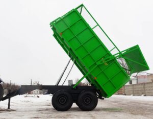 Полуприцеп самосвальный тракторный ПСТ-9 (Щеповоз)